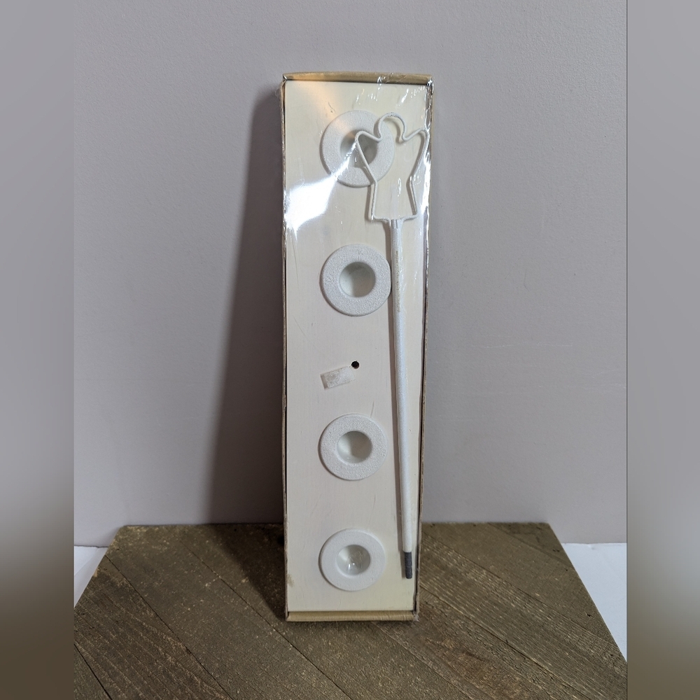 Vintage Ikea Christmas Candle Holder Angel New In Box KOLD 2004